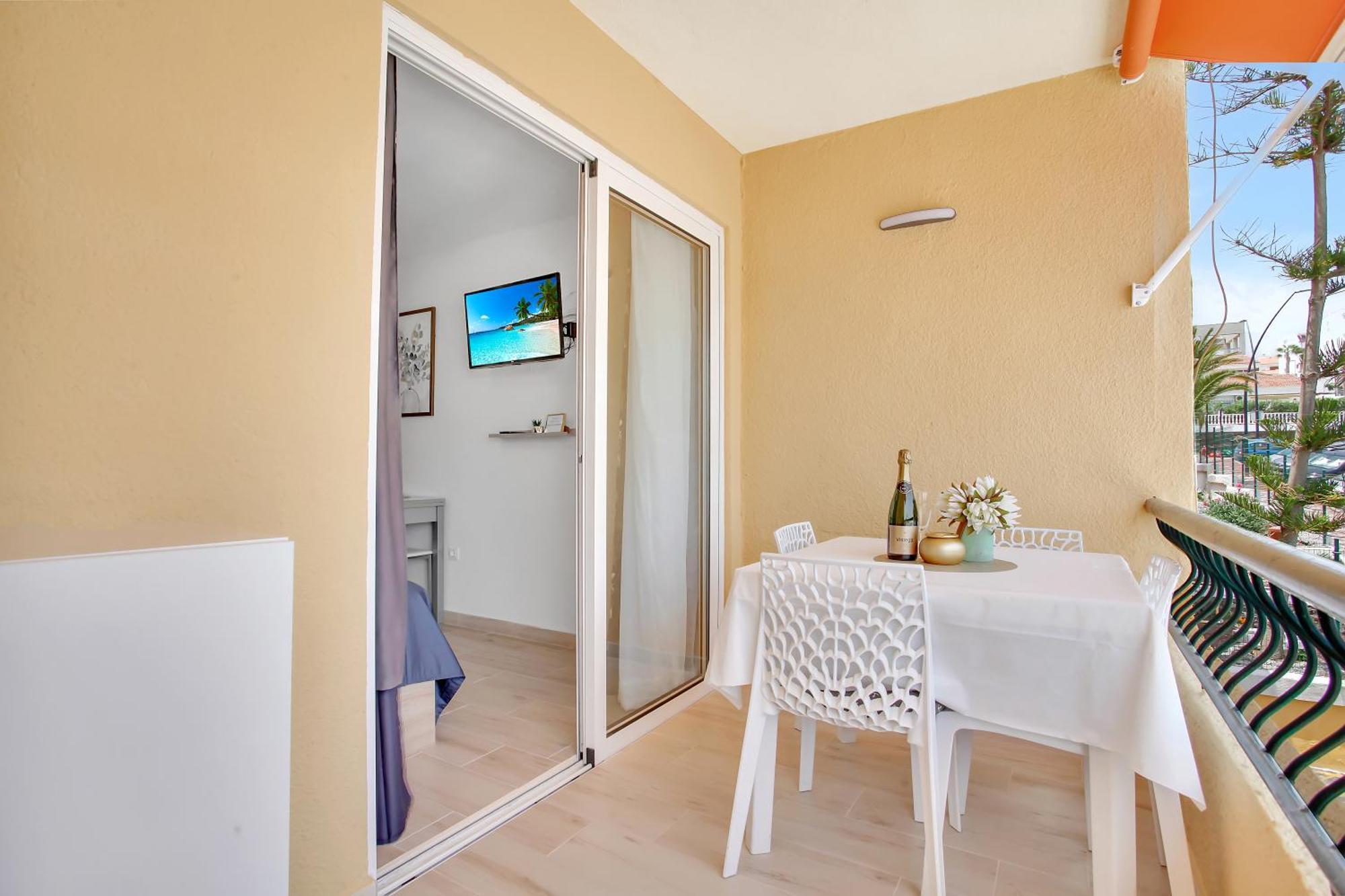 Nice Studio Bart 50 Meters From Playa Las Vistas Arona  Exteriér fotografie